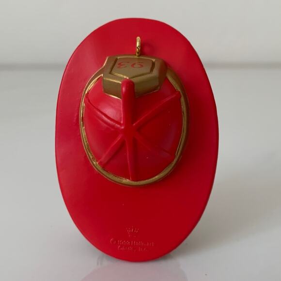 1993 Hallmark Dalmatian Firefighter Ornament - Picture 4 of 9